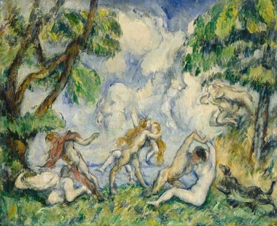 The Battle of Love, c. 1880 by Paul Cézanne